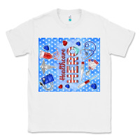 White healthcare hero Classic Tee - TumblerDesignByShophia