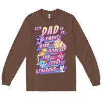 Chestnut My Little Pony Father's Day Group Shot This Dad Is Long Sleeve Tee - longCreatives