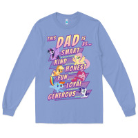 Colony Blue My Little Pony Father's Day Group Shot This Dad Is Long Sleeve Tee - longCreatives