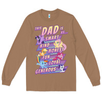 Toasted Coconut My Little Pony Father's Day Group Shot This Dad Is Long Sleeve Tee - longCreatives
