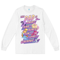 White My Little Pony Father's Day Group Shot This Dad Is Long Sleeve Tee - longCreatives