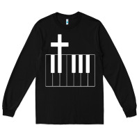 Black Church Organist Long Sleeve Tee - longCreatives