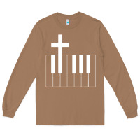 Toasted Coconut Church Organist Long Sleeve Tee - longCreatives