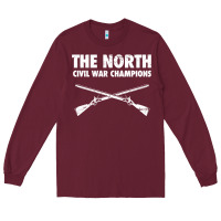 Burgundy History - American Civil War North Union Long Sleeve Tee - longCreatives