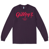 Plum GILLEY S BAR URBAN COWBOY GILLEYS TEXAS Long Sleeve Tee - longCreatives