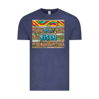 He Is Risen Tumbler Easter Day Vintage Tee | Teevron