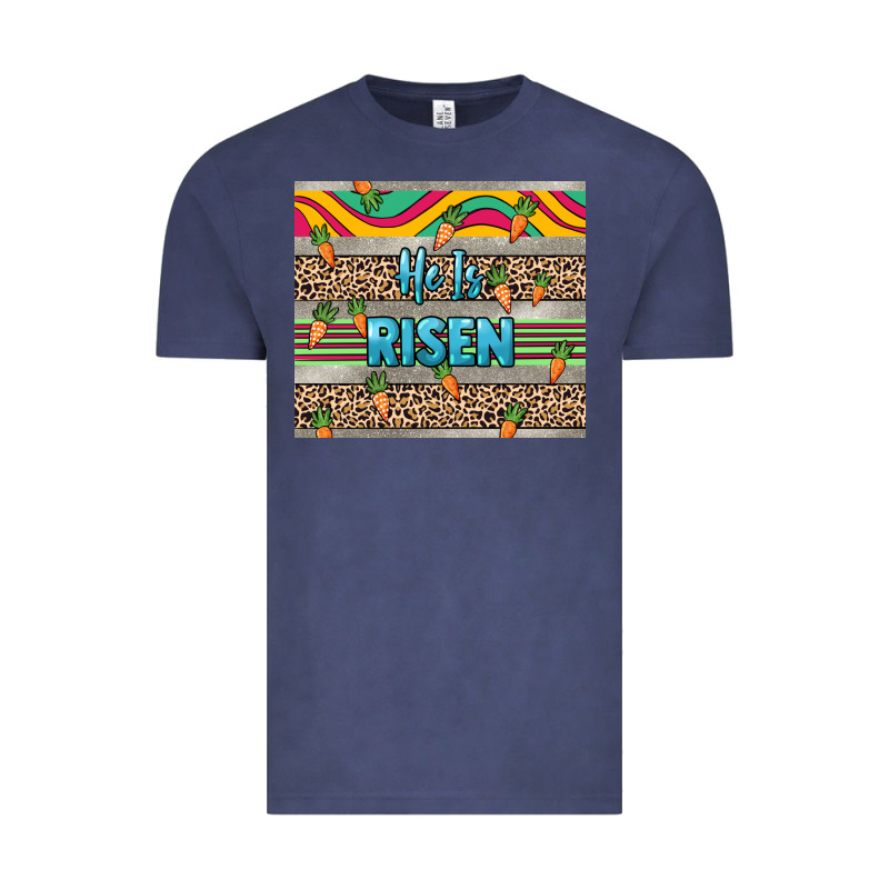 He Is Risen Tumbler Easter Day Vintage Tee by HowdyJamesFarm | Teevron