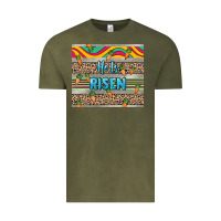 Vintage Olive He is risen tumbler Easter Day Vintage Tee - HowdyJamesFarm