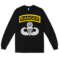 Black Ranger and Airborne Master Long Sleeve Tee - longCreatives