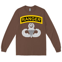 Chestnut Ranger and Airborne Master Long Sleeve Tee - longCreatives