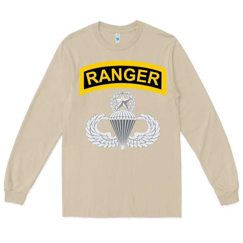 Ranger And Airborne Master Long Sleeve Tee by longCreatives | Teevron