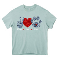 Arona Peace Love Paws Heavy Core Tee - Bettercallsaul