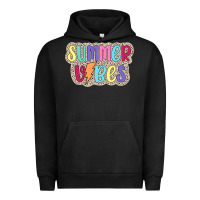 Pigment Black summer vibes Urban Hoodie - JahusDesignShop