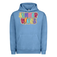 Pigment Pebble Blue summer vibes Urban Hoodie - JahusDesignShop