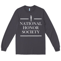 Smoke National Honor Society Torch Long Sleeve Tee - longCreatives