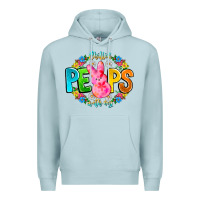 Blue Mist Chillin Peeps With My Premium Hoodie - CowhideDigitalArt