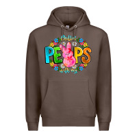 Coffee Chillin Peeps With My Premium Hoodie - CowhideDigitalArt