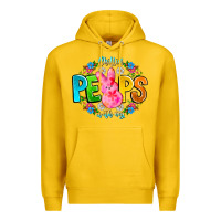 Lemon Chillin Peeps With My Premium Hoodie - CowhideDigitalArt