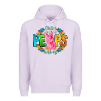 Lilac Chillin Peeps With My Premium Hoodie - CowhideDigitalArt