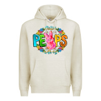 Oatmeal Heather Chillin Peeps With My Premium Hoodie - CowhideDigitalArt