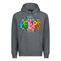 Rock Chillin Peeps With My Premium Hoodie - CowhideDigitalArt