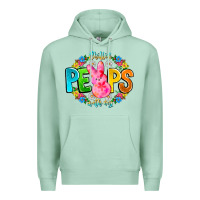 Seafoam Chillin Peeps With My Premium Hoodie - CowhideDigitalArt