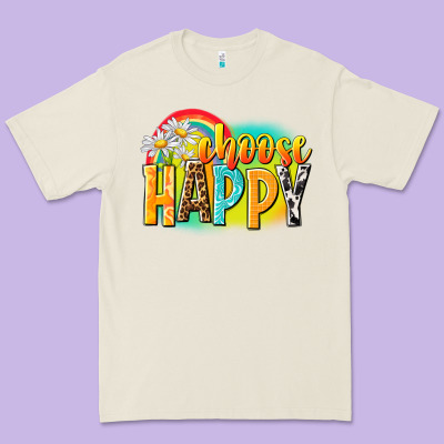 Choose Happy Premium Tee Designed By Nancycooperartshop