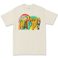 Bone Choose happy Premium Tee - NancyCooperArtShop