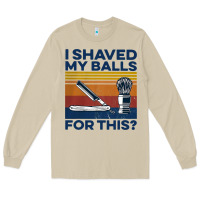 Mushroom Nice I Shaved My Balls For This Vintage Long Sleeve Tee - longCreatives