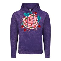 Cloud Purple valentines day cakes olivia creates design Vintage Hoodie - OliviaCreatesArt