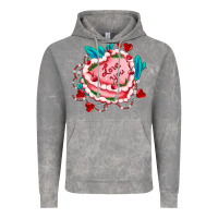 Cloud Rock valentines day cakes olivia creates design Vintage Hoodie - OliviaCreatesArt