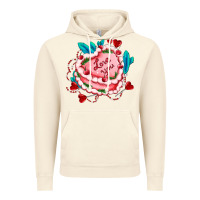 Vintage Artic valentines day cakes olivia creates design Vintage Hoodie - OliviaCreatesArt