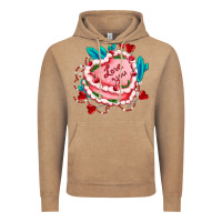 Vintage Coffee valentines day cakes olivia creates design Vintage Hoodie - OliviaCreatesArt