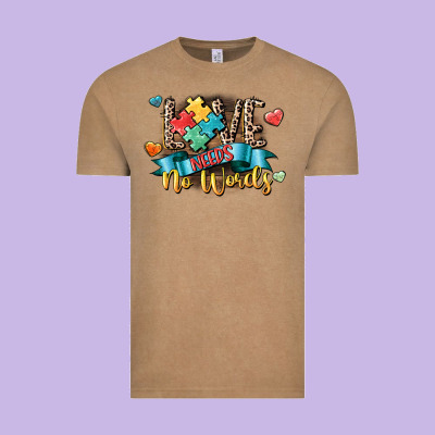 Love Needs No Words Vintage Tee Designed By Cowgirlartshop