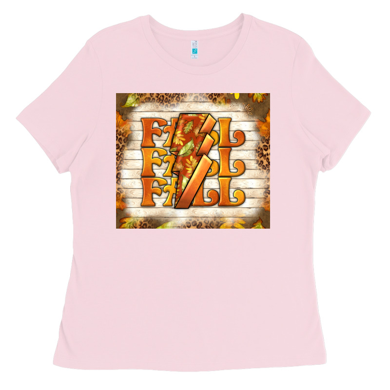 Fall With Lightning Bolt Ladies Tee by TumblerDesignByShophia | Teevron