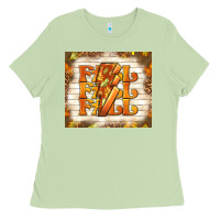 Matcha fall with lightning bolt Ladies Tee - TumblerDesignByShophia