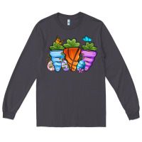 Smoke Basketball Easter sports carrots Long Sleeve Tee - OliviaCreatesArt