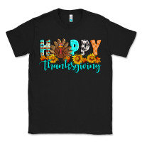 Black Happy Thanksgiving Classic Tee - Artiststas