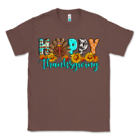 Chestnut Happy Thanksgiving Classic Tee - Artiststas