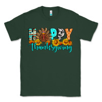 Sports Green Happy Thanksgiving Classic Tee - Artiststas
