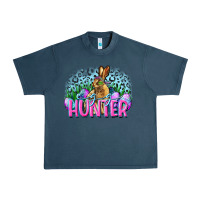 Midnight Navy Egg hunter Easter Day Urban Heavy Tee - CowGirlArtShop