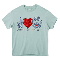 Arona Peace Love Paws Heavy Core Tee - Bettercallsaul
