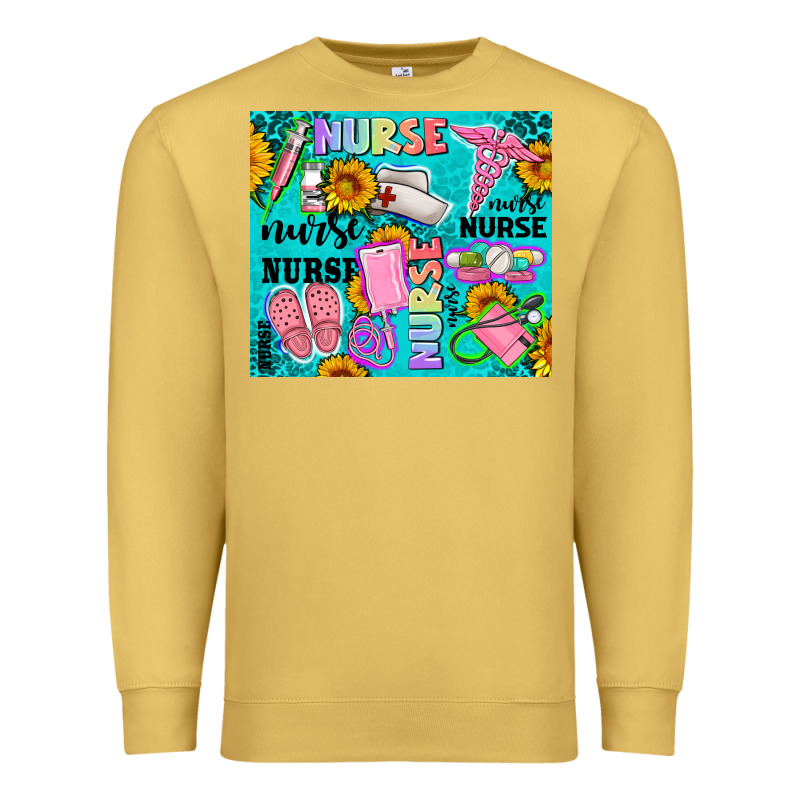 Western Nurse Premium Sweatshirt by AdoDesignShop | Teevron