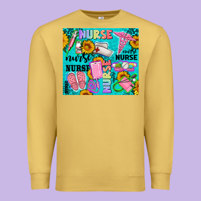 Western Nurse Premium Sweatshirt Designed By Adodesignshop