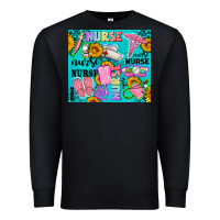 Black western nurse Premium Sweatshirt - AdoDesignShop