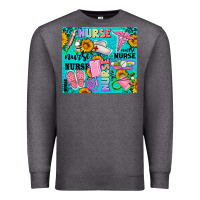 Charcoal Heather western nurse Premium Sweatshirt - AdoDesignShop