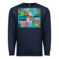 Navy western nurse Premium Sweatshirt - AdoDesignShop