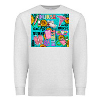 Oatmeal Heather western nurse Premium Sweatshirt - AdoDesignShop