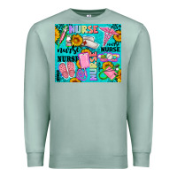 Seafoam western nurse Premium Sweatshirt - AdoDesignShop