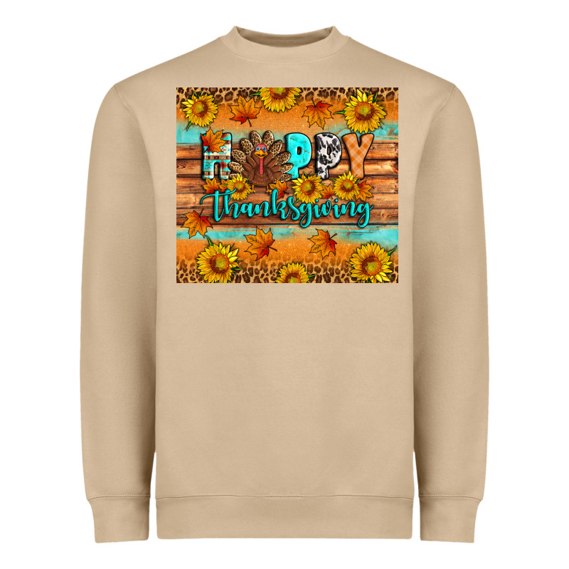 Happy Thanksgiving Heavyweight Sweatshirt by Artiststas | Teevron